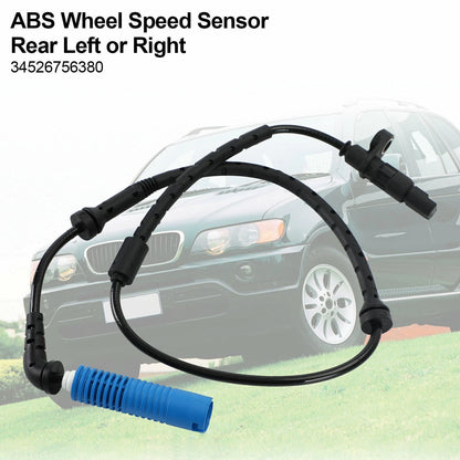 ABS Wheel Speed Sensor Set of 2 for BMW E53 X5 (2000–2006) 34526756380 A10