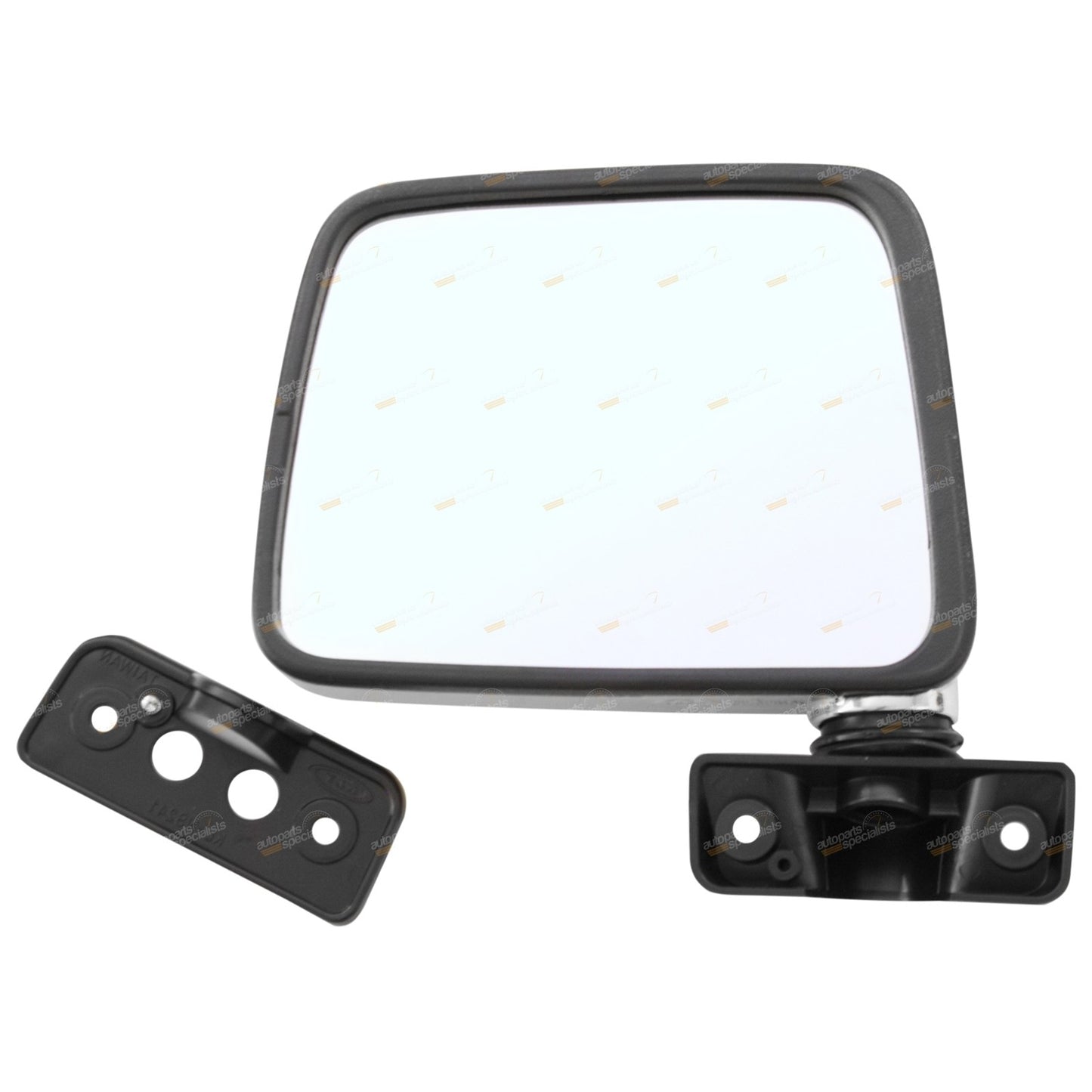 LH Chrome Door Mirror for Nissan Patrol GQ (1997–1999)