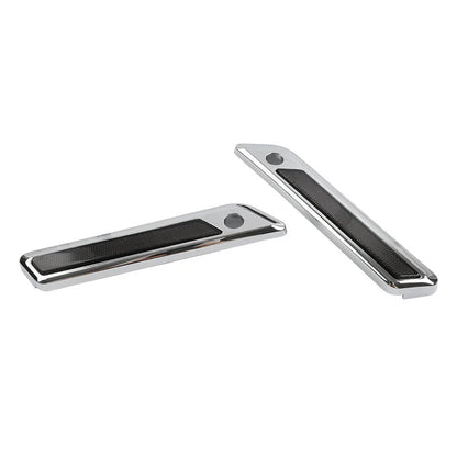 Saddle Bag Hinge Latch Covers for Harley Touring Electra Glide Road King (14-23)