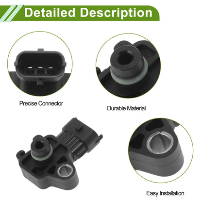 MAP Sensor for Chevrolet Aveo 1.4 1.6 (2004–2011) No.12650723