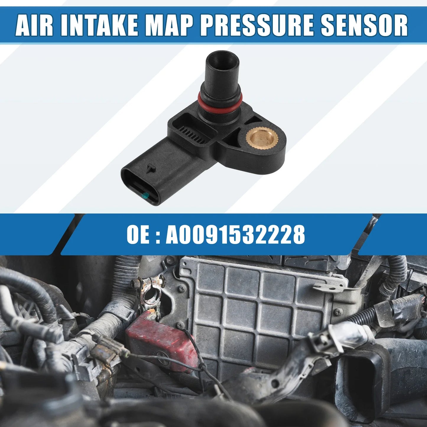 Air Intake MAP Pressure Sensor for Mercedes-Benz CLA250 (2014-2019)