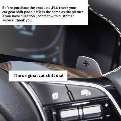 Steering Wheel Shifter Paddle Extension for Kia Forte K3 Cadenza Ceed K7