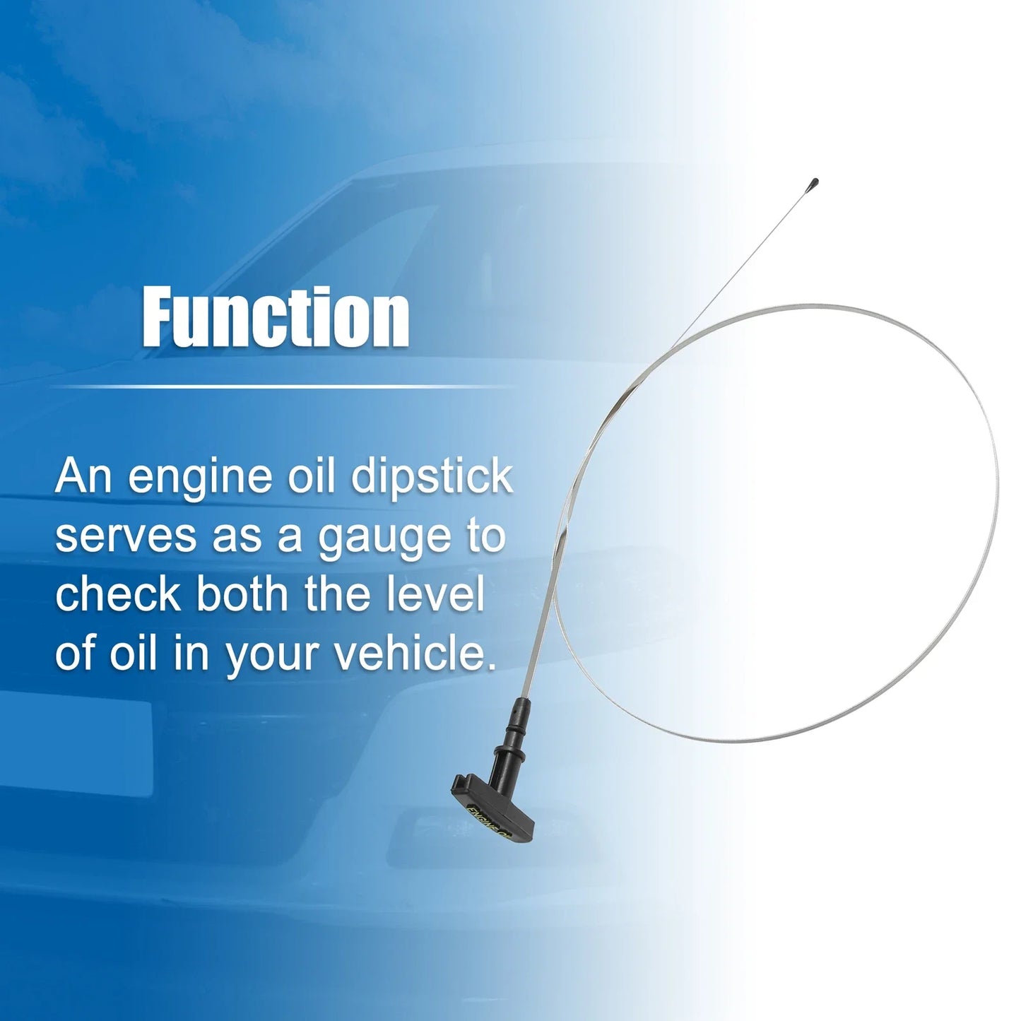 Engine Oil Dipstick for Dodge Ram 2500 Laramie SLT ST 5.9L (2003-2009)
