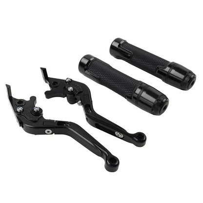 Folding Extendable Brake Clutch Lever Grip Set for Honda CB1100 CB1300 (2013-2023)