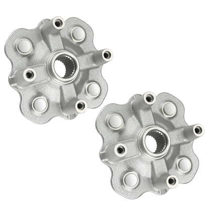Pair Front Wheel Hubs for Yamaha Kodiak 400 450 (2003–2006)