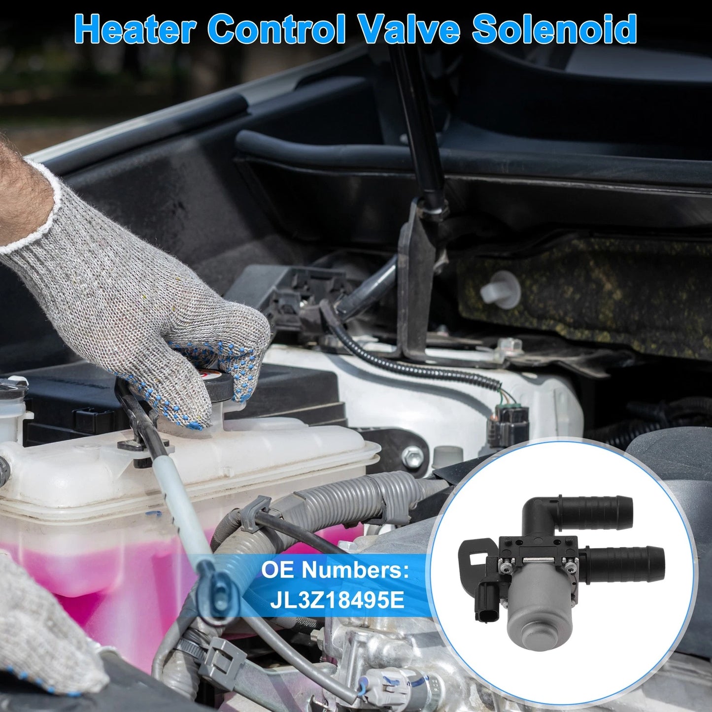 Heater Control Valve for Ford Expedition, F-150 (2018–2022) JL3Z18495E