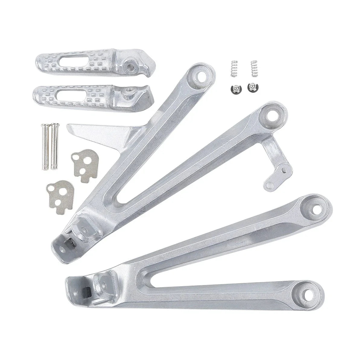 Silver Footrests Bracket for Honda CBR1000RR (2004-2007)