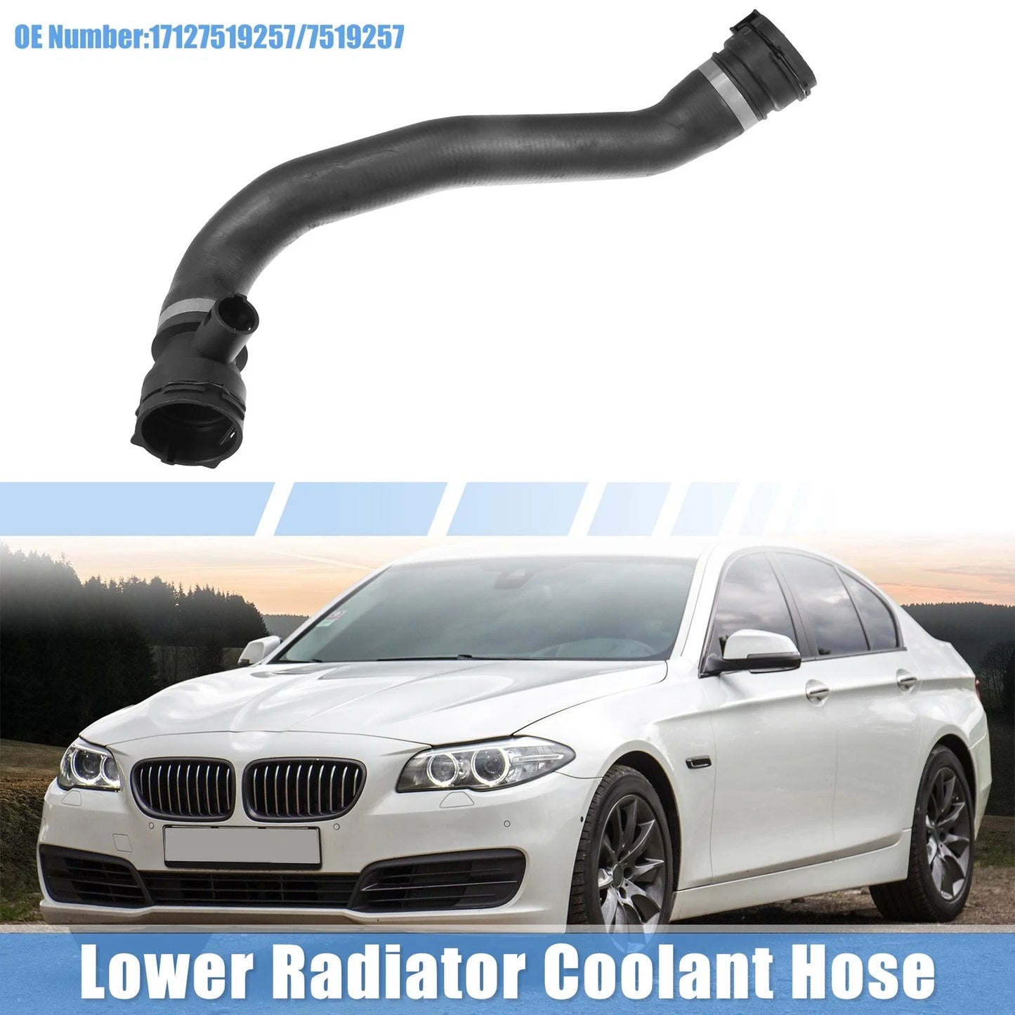 Radiator Coolant Hose 2.5L for BMW 525i Base