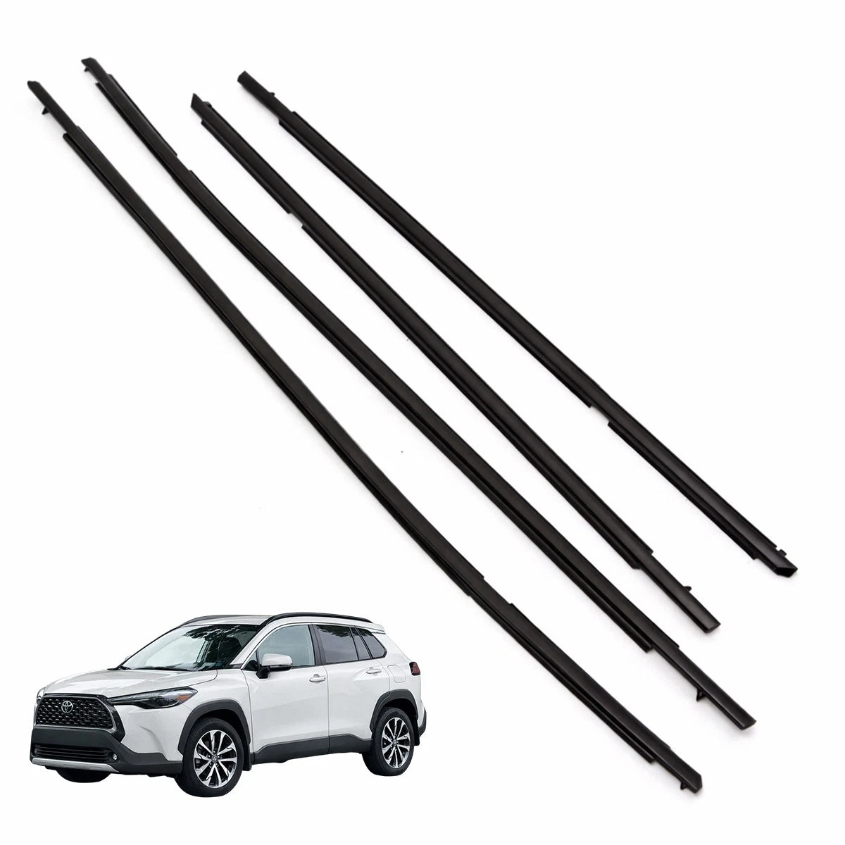 Door Belt Moulding Set for Toyota Corolla Cross (2021–2023)
