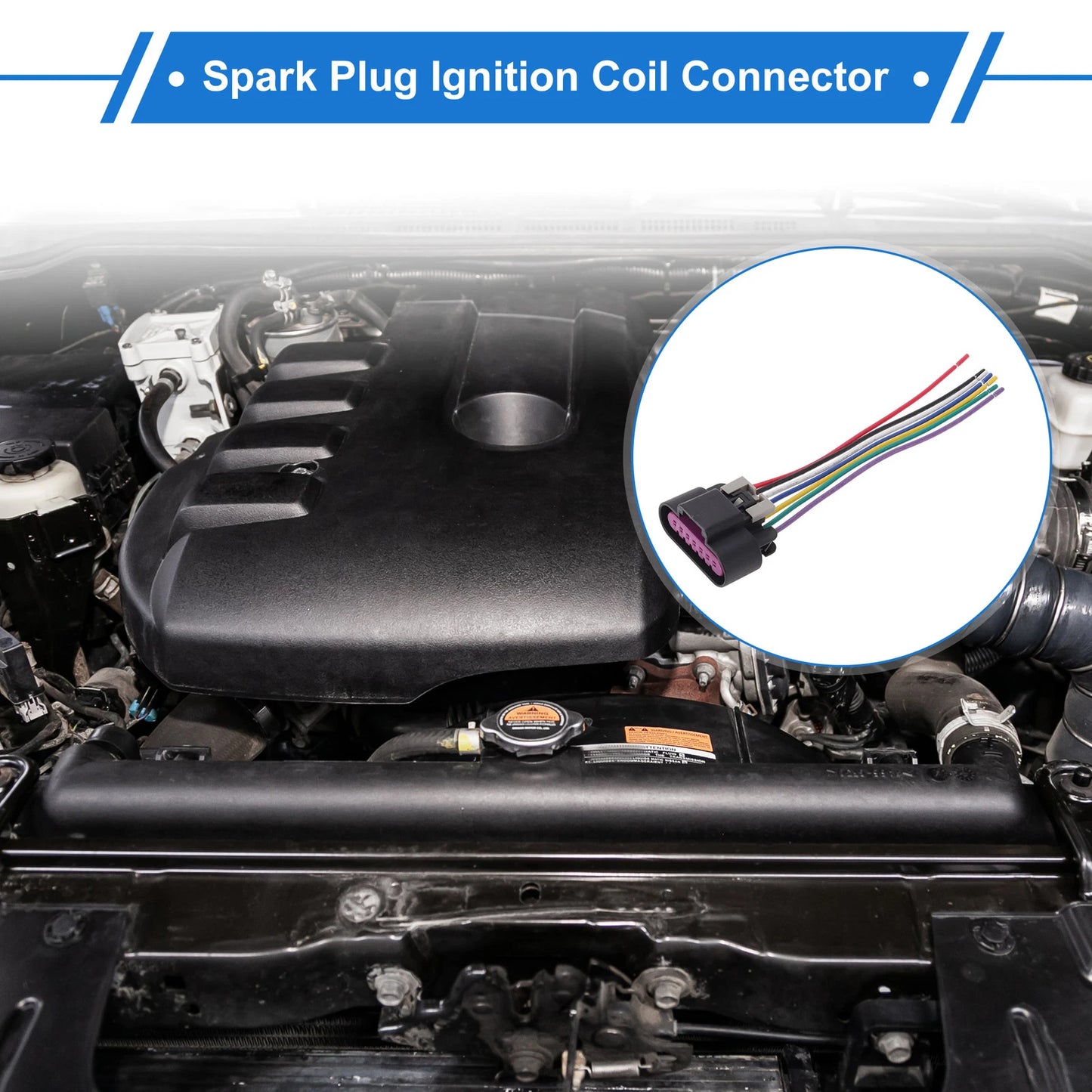Ignition Coil Connector DJ7075D1511 for Chevrolet Chevy (2011–2016)