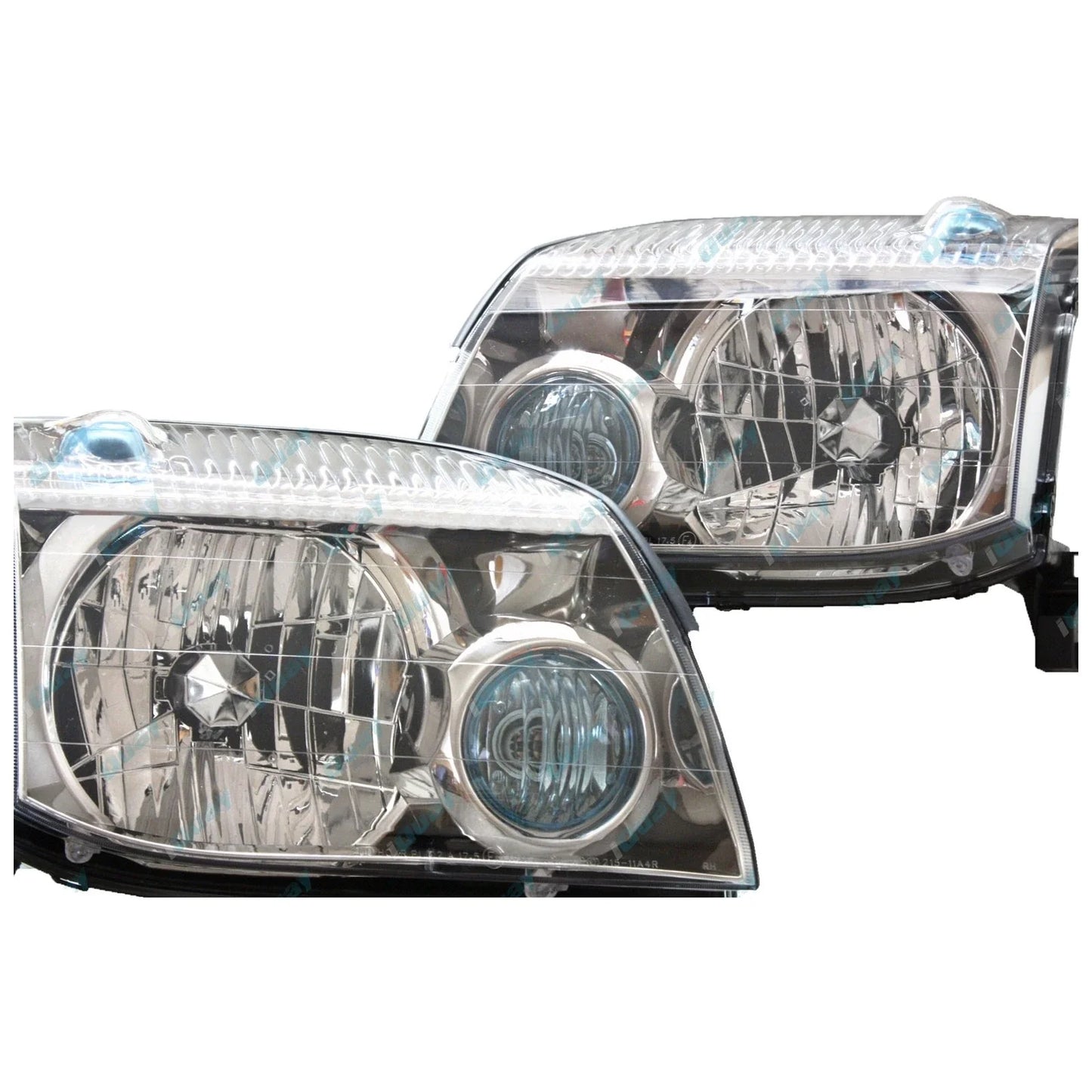 LH+RH Replacement Headlights Pair for Nissan X-Trail T30 2001-2007 Left Right