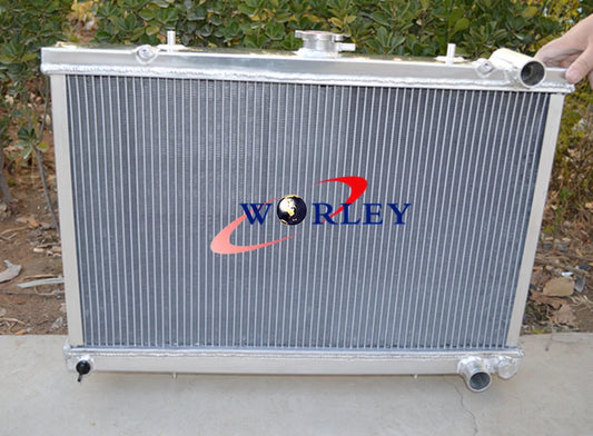 52mm Alloy Radiator & 12" Fan for Nissan Skyline R32 (1989–1994)