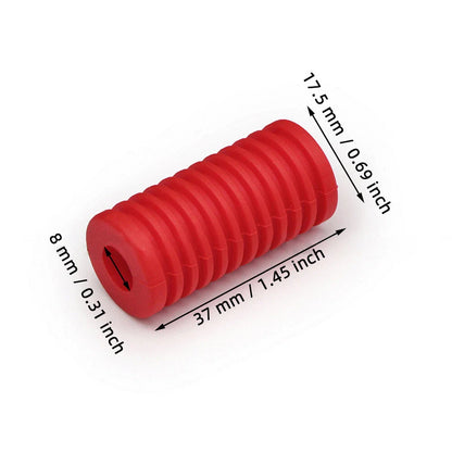 8MM Motorcycle Gear Shift Shifter Lever Foot Pad Rubber Cover for Yamaha