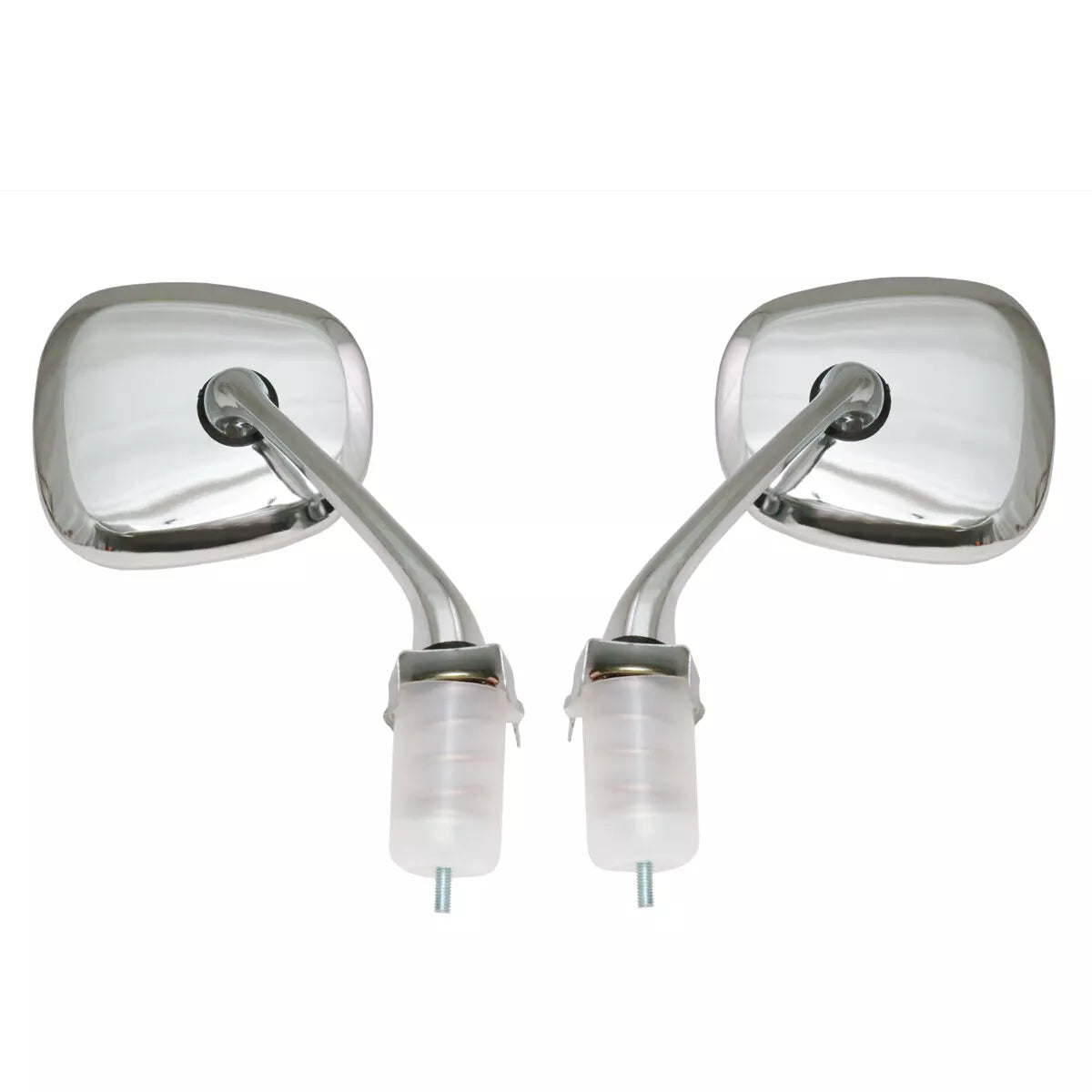 Chrome Steel Fender Mirror x2 for Mazda Capella/MX6 1966-1997