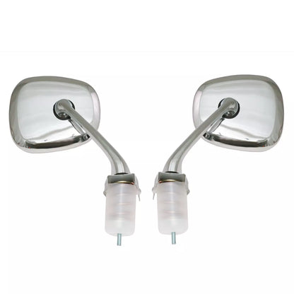 Chrome Steel Fender Mirror x2 for Mazda Capella/MX6 1966-1997