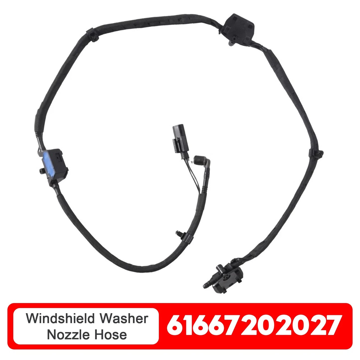 Windshield Washer Nozzle Hose for BMW X3 (2018–2024) 61667399024