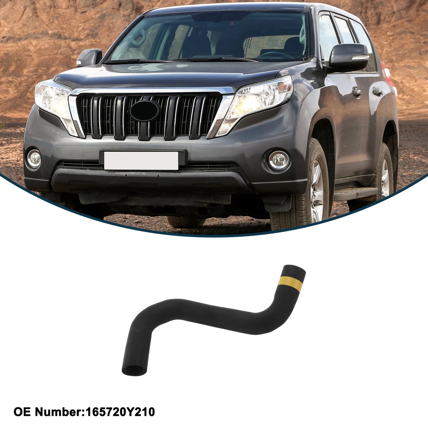 Lower Radiator Hose for Toyota Levin (2017) No. 16572-0Y210