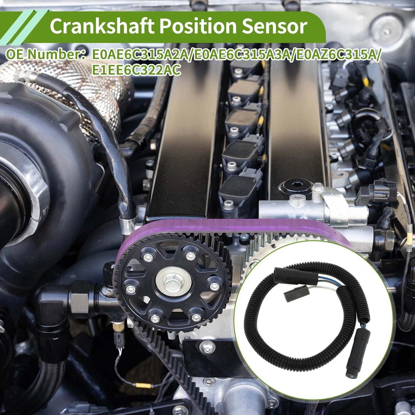 Crankshaft Position Sensor for Ford E-150 Econoline (1980–1985) No.E0AE6C315A2A