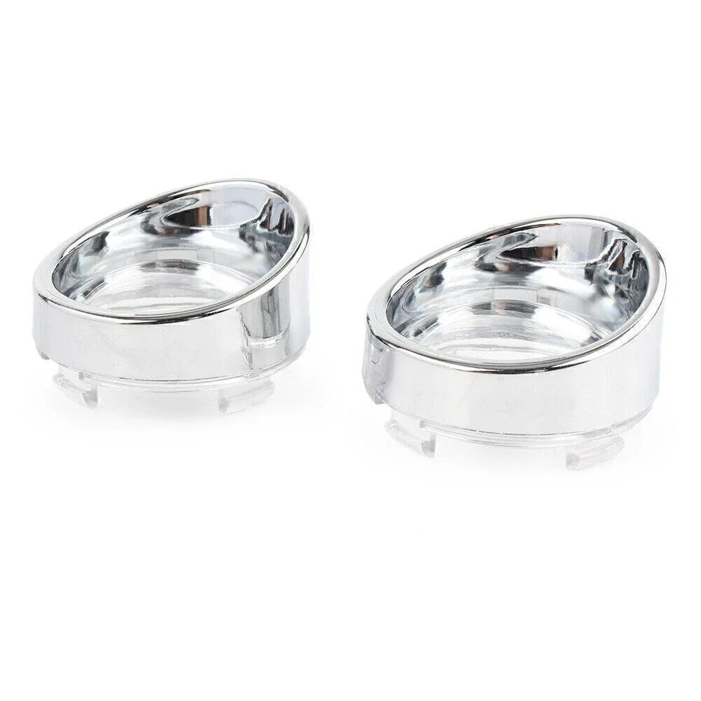 Turn Signal Light Lens Covers for Harley Touring, Glide, Road King (2009-2023)