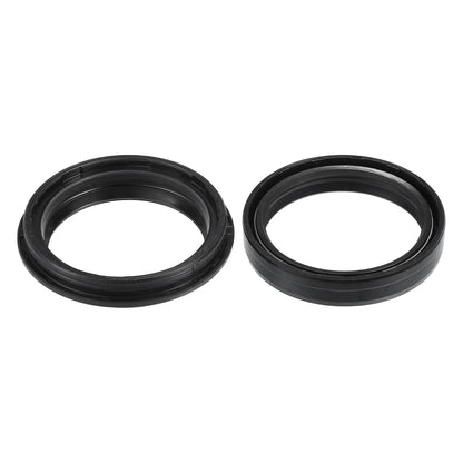 49mm x 60mm Front Fork Shock Oil Dust Seal Set for Kawasaki KLX400 (2003–2004)