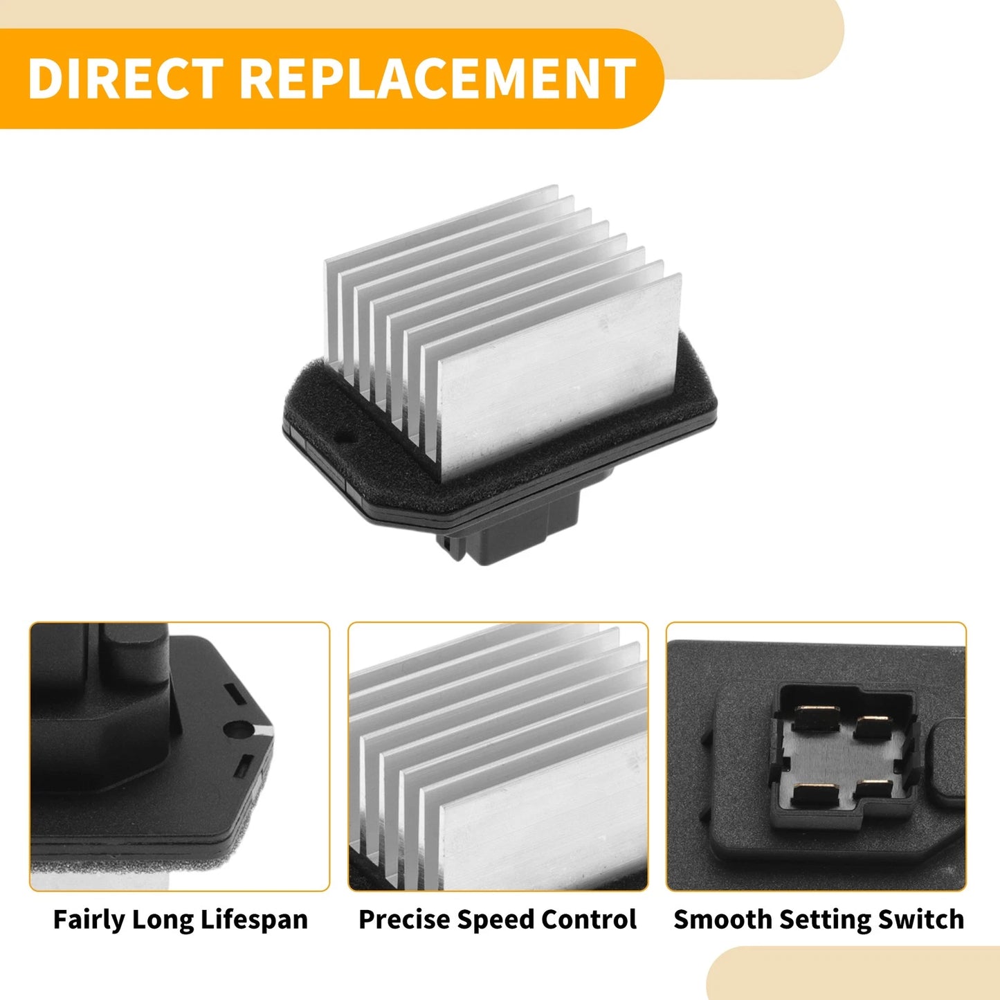 HVAC Blower Motor Resistor No.C2C39577 for Jaguar XJ8 (2004–2008)