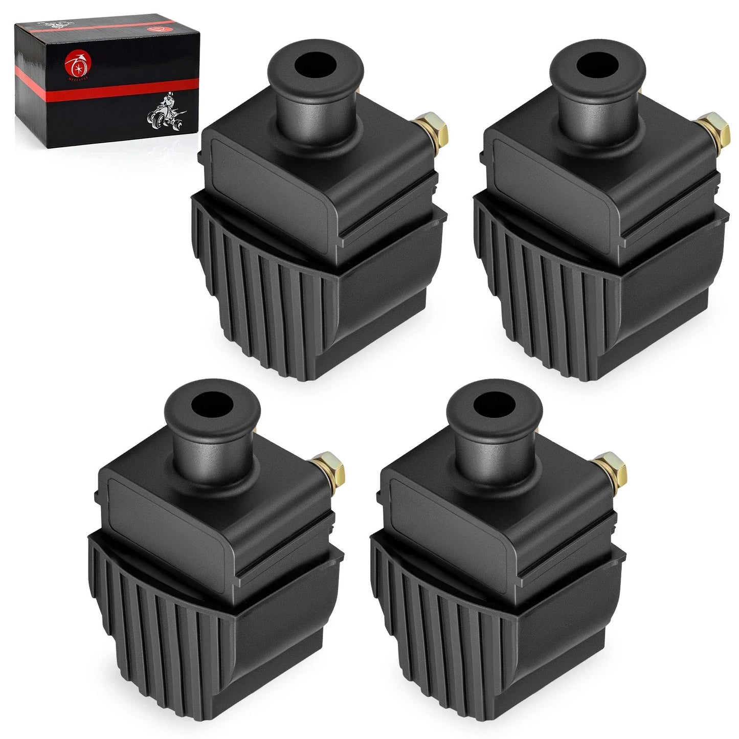 4 x Ignition Coils for Mercury & Mariner HP