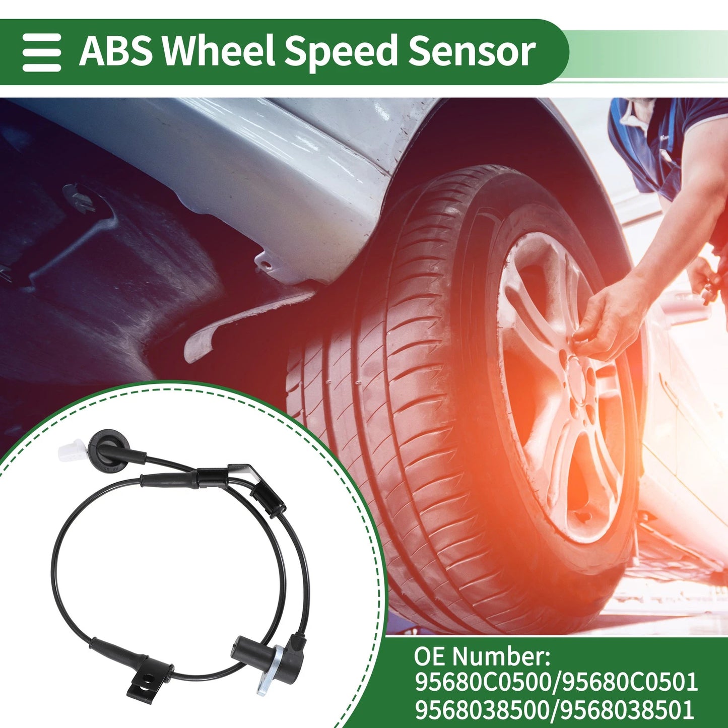 ABS Wheel Speed Sensor for Kia Optima (2003–2016) No. 95680C0500/95680C0501