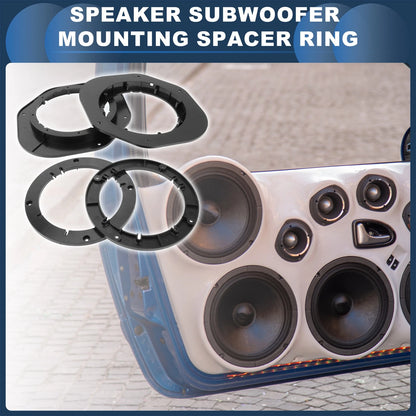 Set of 4 Speaker Spacer Rings for Toyota 6x9" to 6.5"