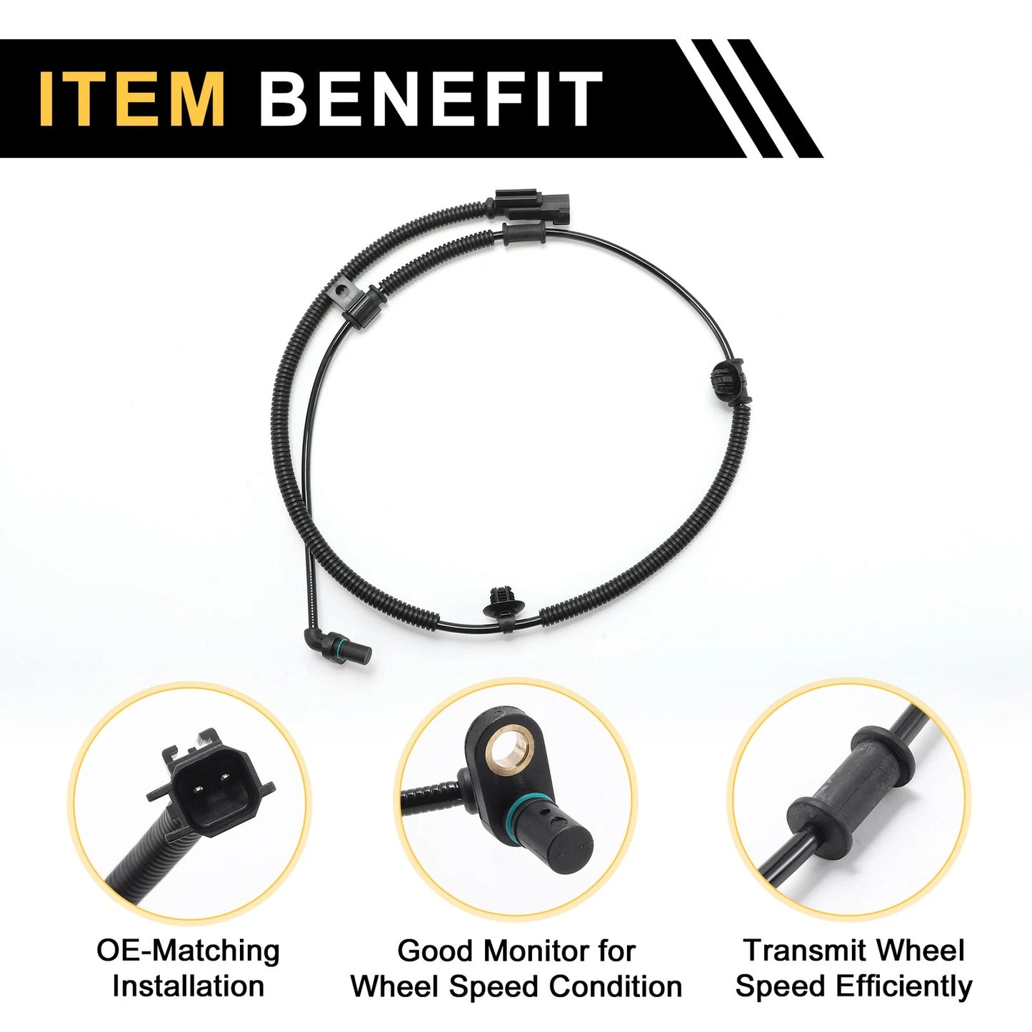 ABS Wheel Speed Sensor No.FL3Z2C204AJL3Z/2C204A for Ford F-150 (2015–2020)