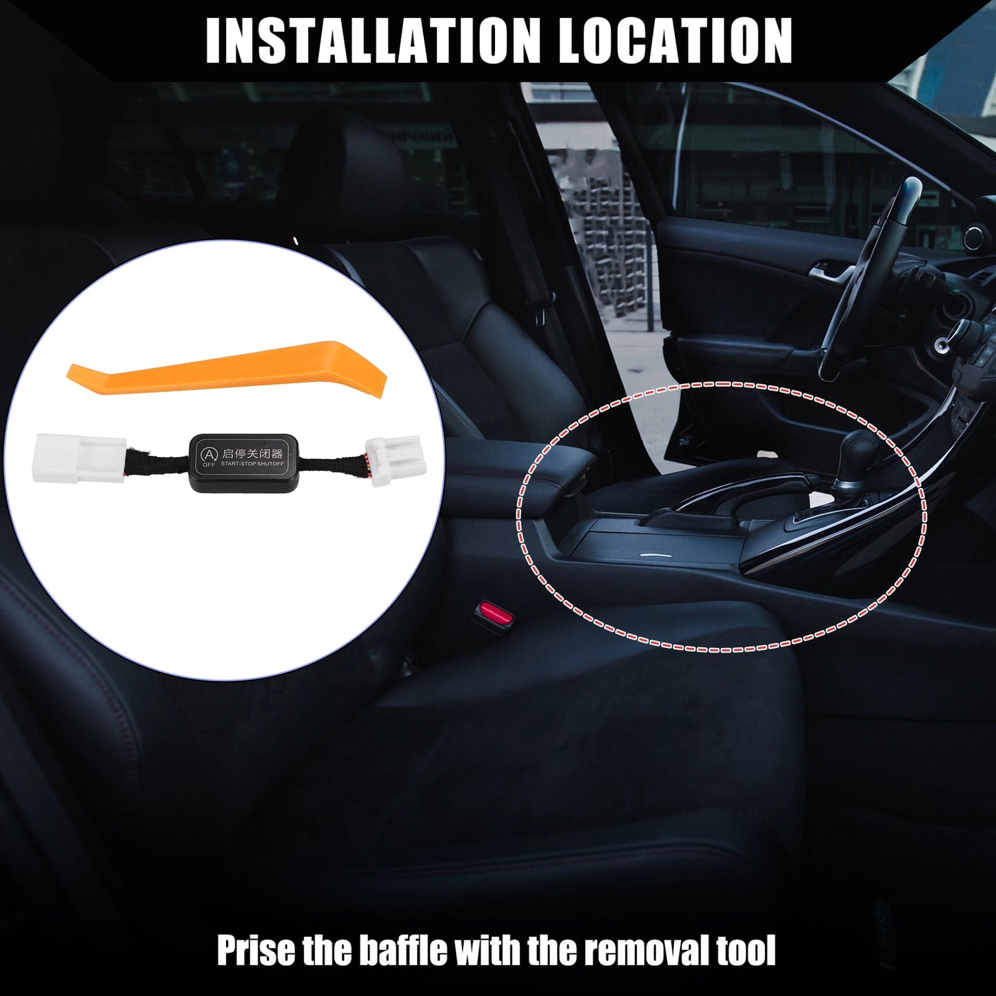 Auto Start Stop A-Off Cable Replacement for Honda Accord (2018–2022)