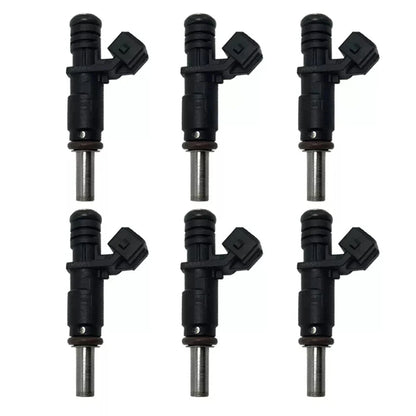 6Pcs Fuel Injectors for BMW 325 330 328 X3 X5 525 530 528 128 I6 (2006-2012)