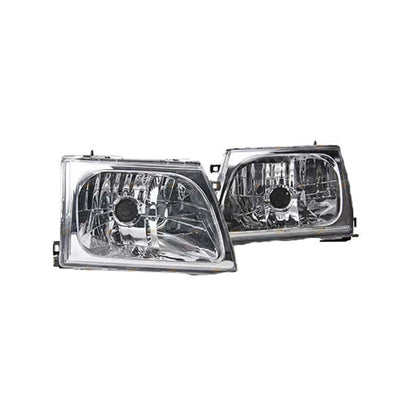 Set of 2 Headlights and Indicators for Toyota Hilux SR5 (2001–2005)