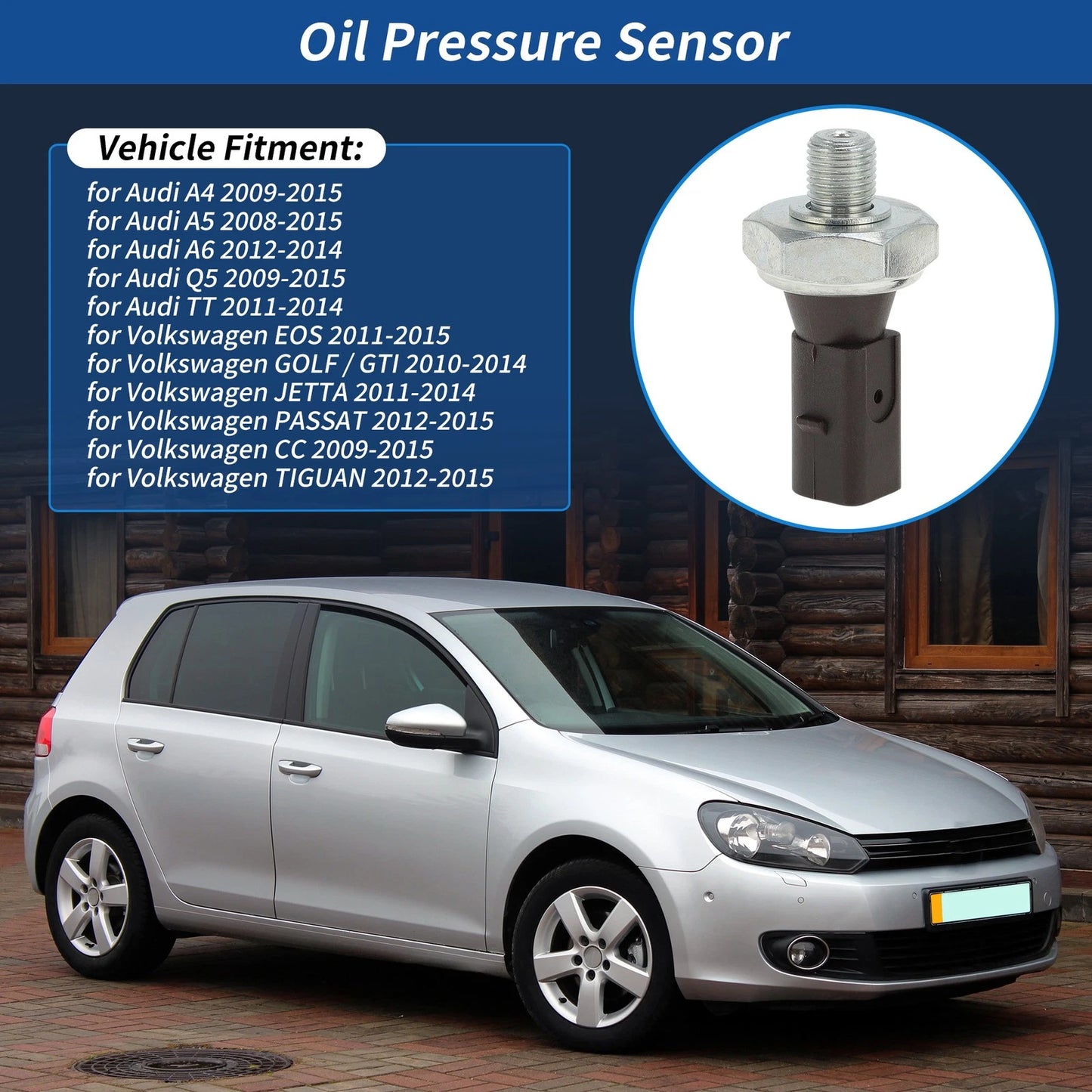 Oil Pressure Sensor No.038919081K for Audi A4 A5, VW EOS GOLF GTI JETTA