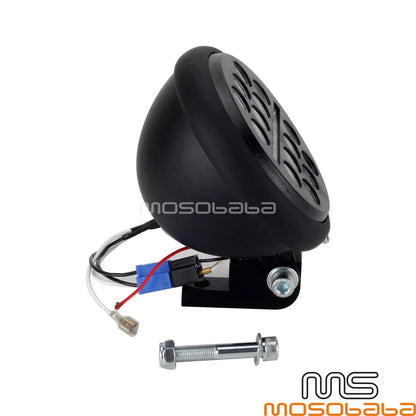5.75'' LED DRL Headlight & Matte Black Bucket Set for Harley Dyna