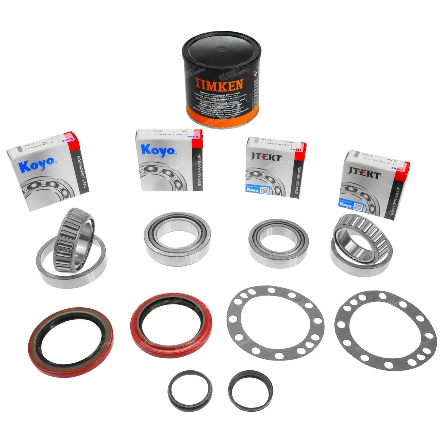 2 x KOYO Wheel Rear Bearing for Toyota Landcruiser FJ55 (1979–1980)