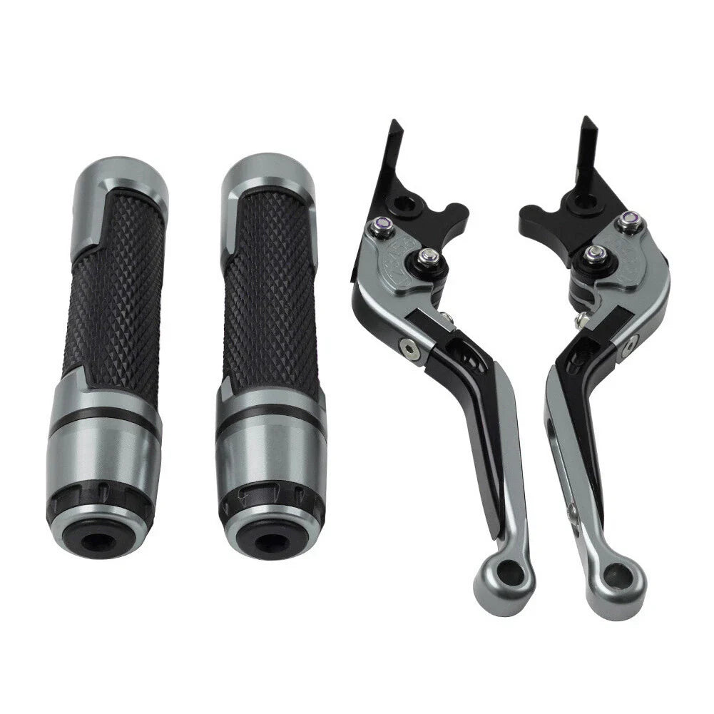 Titan Extendable Brake Clutch Levers Grip Set for Ducati Monster (2008-2015)