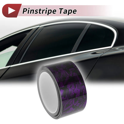 Pinstripe Tape 50mmx8.5m for Car Motorcycle Boat - Purple