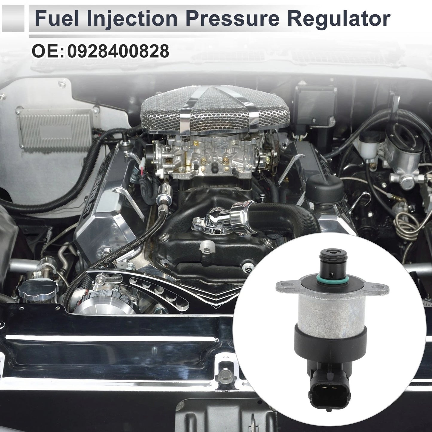 Fuel Pressure Regulator for Hyundai Tucson (1991) No. 0928400828 20-70 Psi