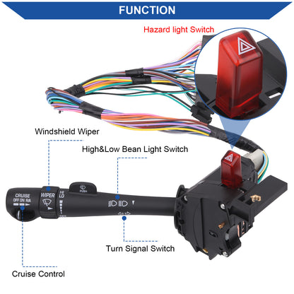 Turn Signal Switch for Chevy GMC Cadillac (1999–2002)