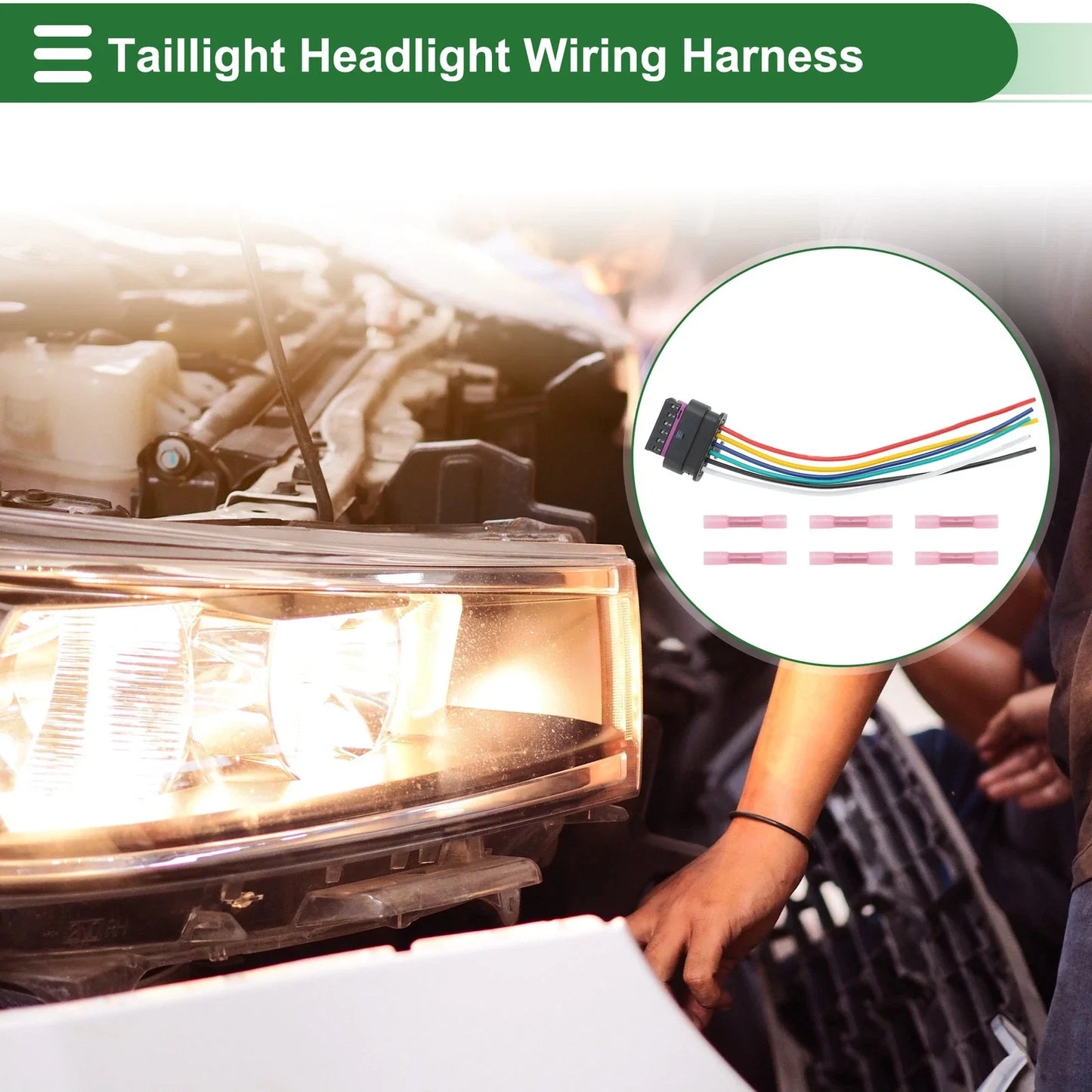 Headlight Wiring Harness Assembly for BMW 1 Series (2012-2018)