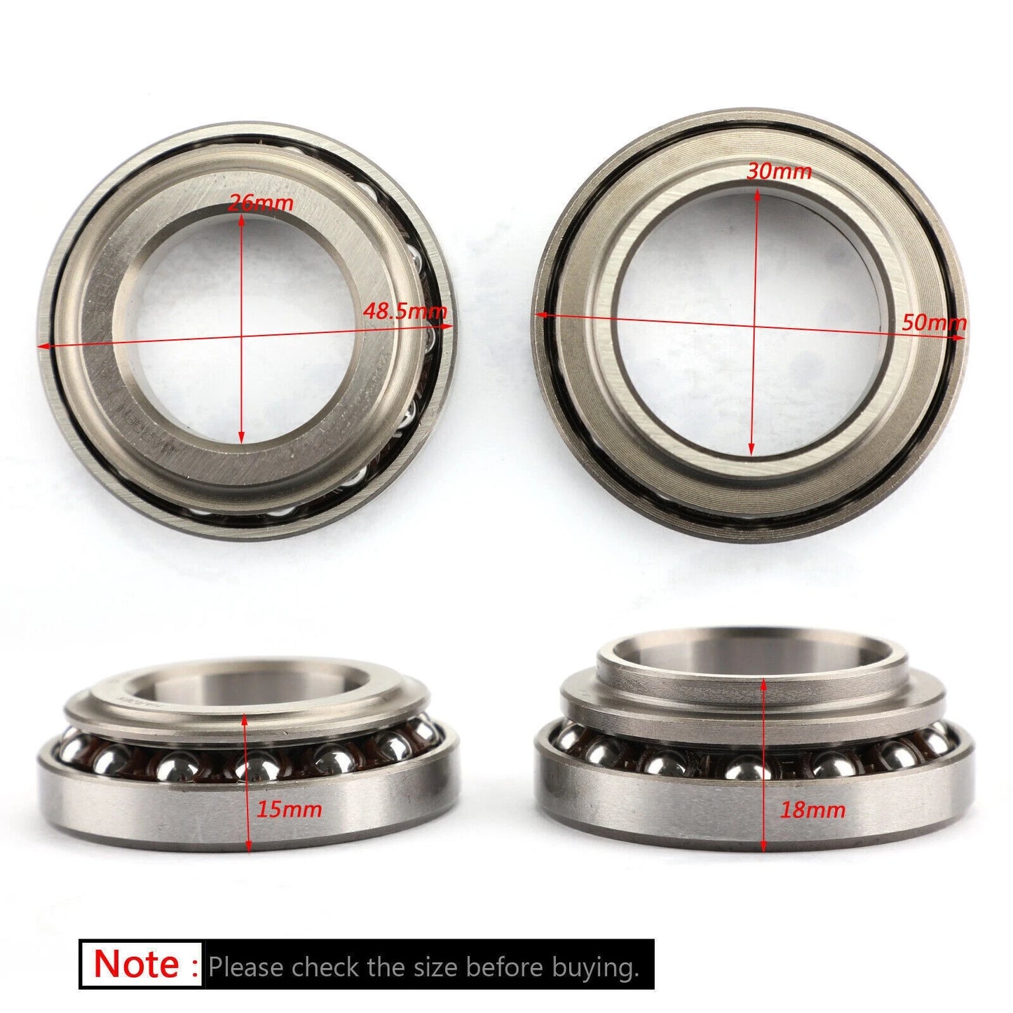 Piston Ring Pin Kit for Honda XL200 XR200R/XR200 (1980–2002) STD 65.50mm