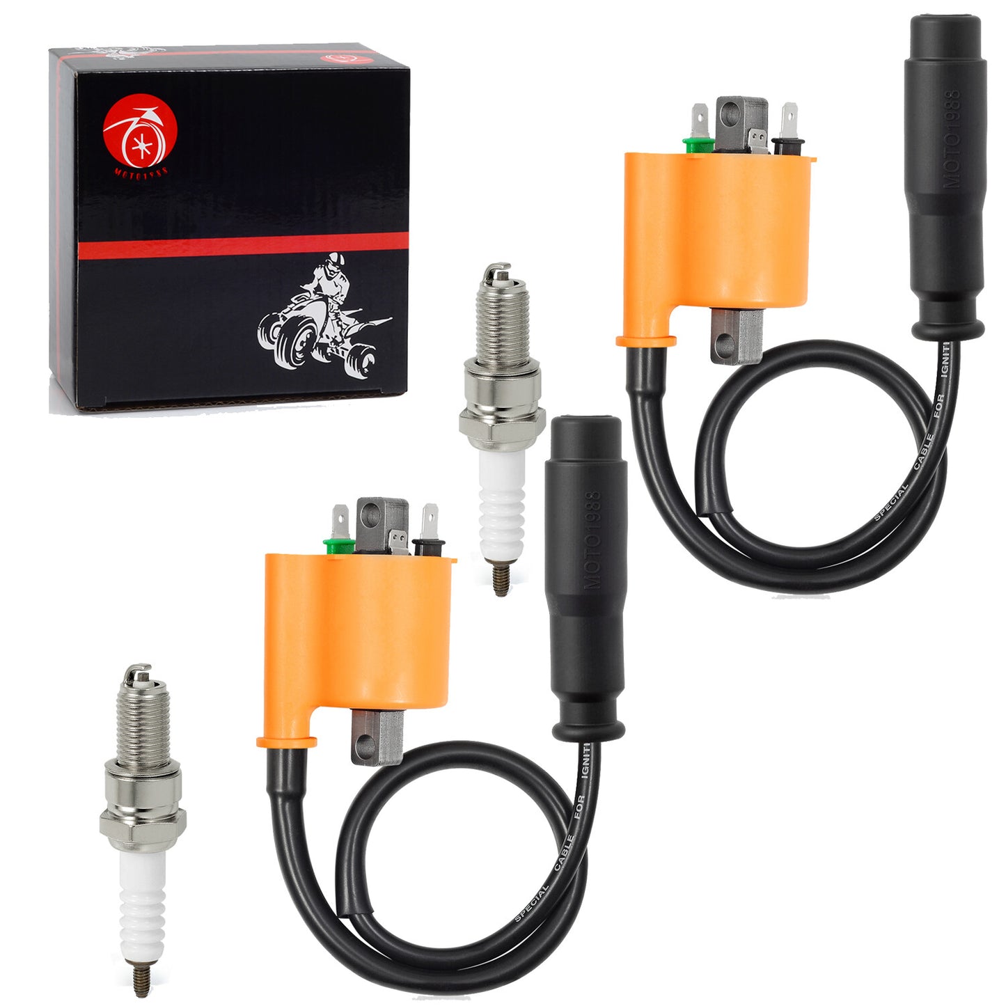 2X Ignition Coil for Kawasaki Teryx 750 800 (2009–2022)