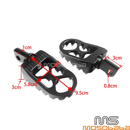 MX Foot Pegs for Harley Dyna Street Bob Super Glide (1993-2017)