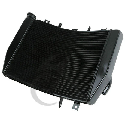 Black Radiator Engine Cooler for Kawasaki Ninja ZX6R ZX636 ZX6RR (2005-2006)