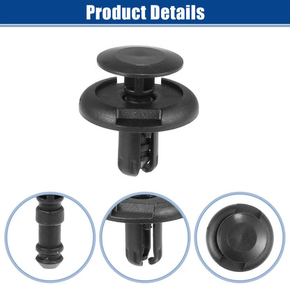 100 Pcs Radiator Cover Retainers Clips for Toyota 4Runner (No. 9046708217)