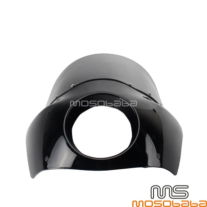 11" Windshield & Headlight Fairing for Harley Dyna Street Bob FXDB (2006-2017)