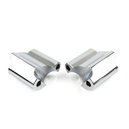 2" Handlebar Risers Mount Extension Chrome for Harley Sportster 48 XL1200X (2010-2023)