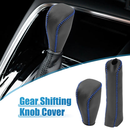 Set of 2 Gear Shift Knob Hand Brake Cover Trim for Toyota Corolla (2014–2018)