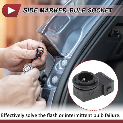 1 Pc Side Marker Light Socket for Volkswagen Golf (1993–1999) 1H0949111 2 Pin