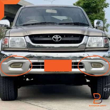 Fog Lamp Spot Light Set for Toyota Hilux Ute 4X4 01-04
